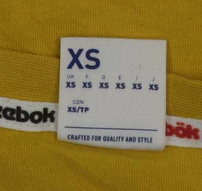 Reebok Men's Yellow XS Classic Mexicano Graphic T-Shirt