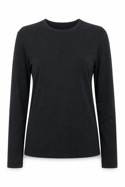 Peter Storm Women's Black Long Sleeve Basic T-Shirt Size 8