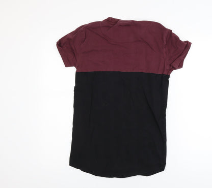 SikSilk Men's Multicoloured Slim Fit Cotton Polo Shirt Size S