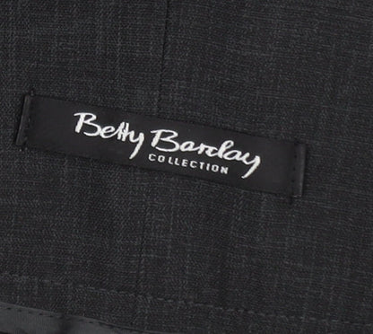 Betty Barclay Women’s Black Tailored Stretch Suit Trousers Size 12