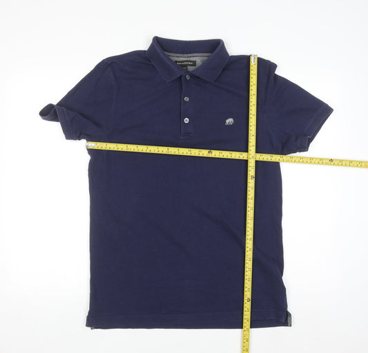 Banana Republic Men's Blue Cotton Stretch Polo Shirt Size M