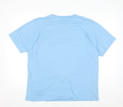 Hot Tuna Men's Blue 2XL Surf Graphic Cotton Crew Neck T-Shirt