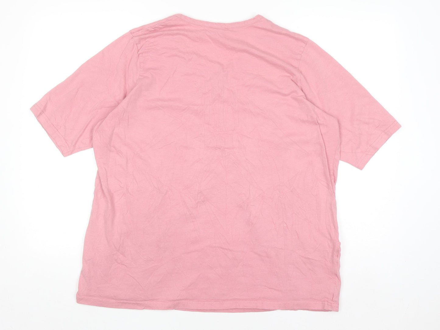 Cotton Traders Women's Dusky Pink Size 20 Tunic Blouse 100% Cotton