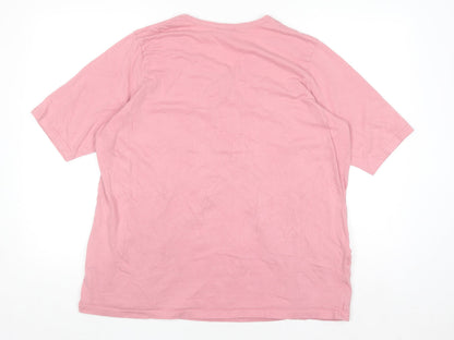 Cotton Traders Women's Dusky Pink Size 20 Tunic Blouse 100% Cotton