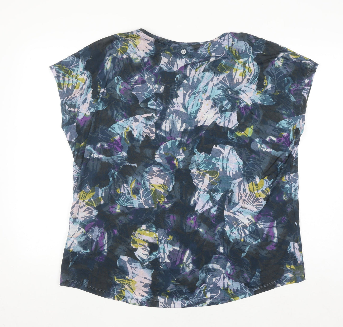 Marks and Spencer Women’s Multicoloured Floral T-Shirt Size 16
