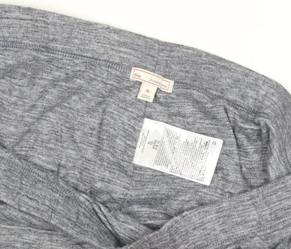 Gap Women's Grey Jersey Pencil Skirt XL Stretch Cotton Blend