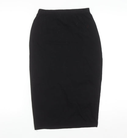 PrettyLittleThing Women’s Black Size 8 Pencil Stretch Skirt