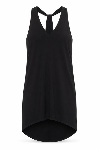 Threads 4 Thought Women's Black S Sleeveless Tank Dress