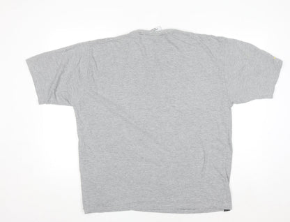 HLY EQPT Men’s Grey XXL Crew Neck Cotton T-Shirt