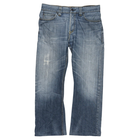 Levi's 512 Bootcut Blue Denim Jeans Mens 32W x 32L Regular Fit