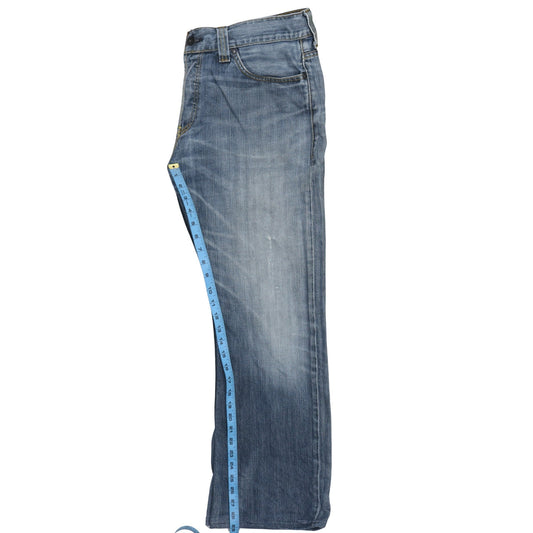 Levi's 512 Bootcut Blue Denim Jeans Mens 32W x 32L Regular Fit