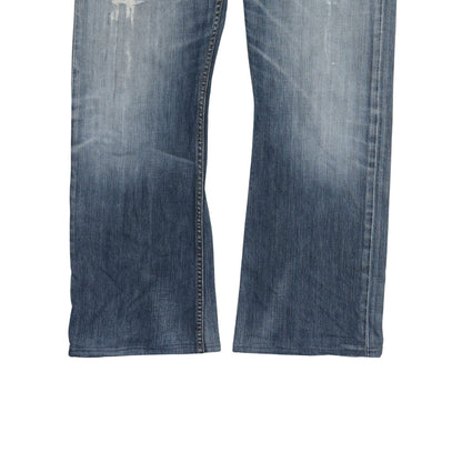 Levi's 512 Bootcut Blue Denim Jeans Mens 32W x 32L Regular Fit