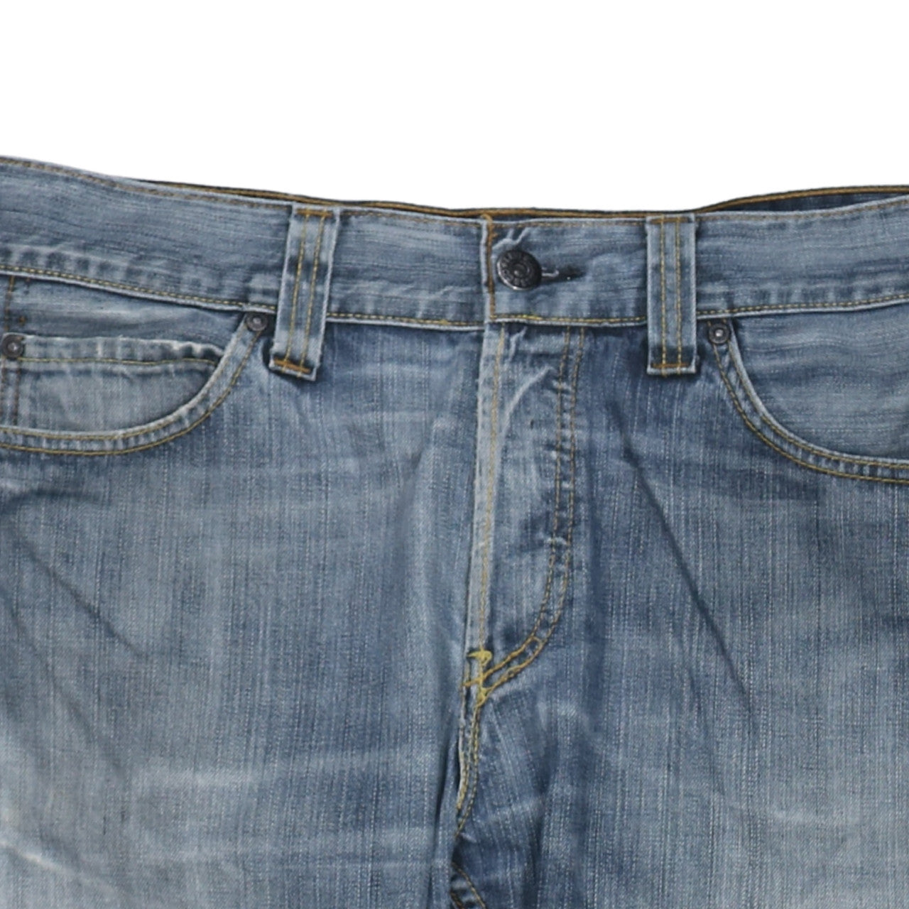 Levi's 512 Bootcut Blue Denim Jeans Mens 32W x 32L Regular Fit