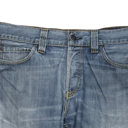 Levi's 512 Bootcut Blue Denim Jeans Mens 32W x 32L Regular Fit