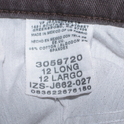 Lee Women's Grey Relaxed Straight Tall Jeans Size 12 Long