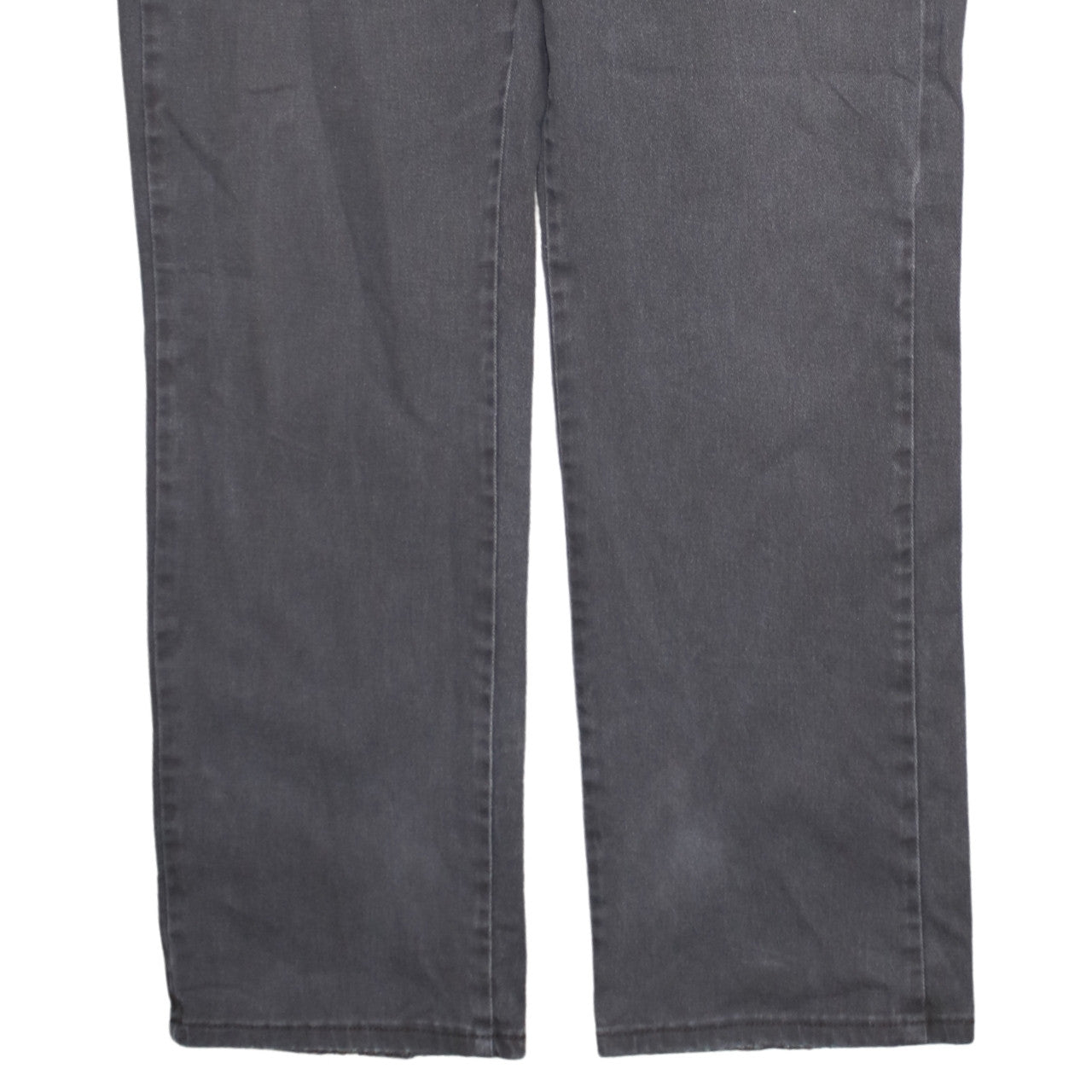 Lee Women's Grey Relaxed Straight Tall Jeans Size 12 Long