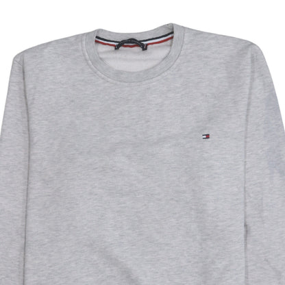 Tommy Hilfiger Men's Grey Crew Neck Sweatshirt Size S Classic Fit