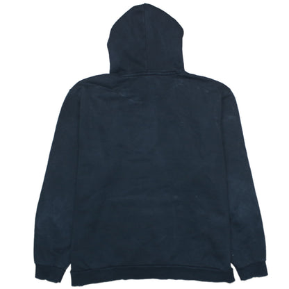 Puma Men's Black 2XL Pullover Hoodie Fleece Logo Sweatshirt