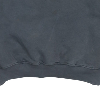 Adidas Men's Grey Embroidered Logo Pullover Sweatshirt Size S