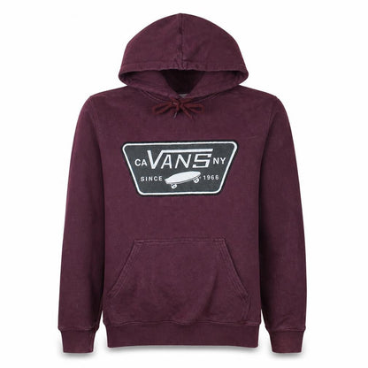 Vans Men's Small Purple Pullover Hoodie with Logo Graphic