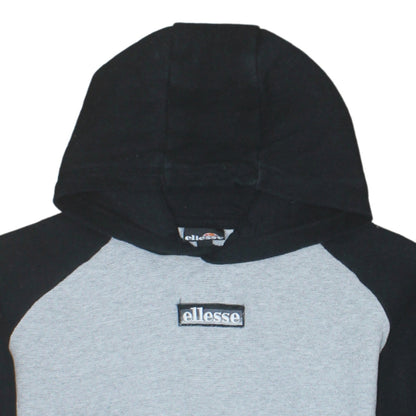 Ellesse Boys Grey & Black Long Sleeve Pullover Hoodie Size 13-14 Years