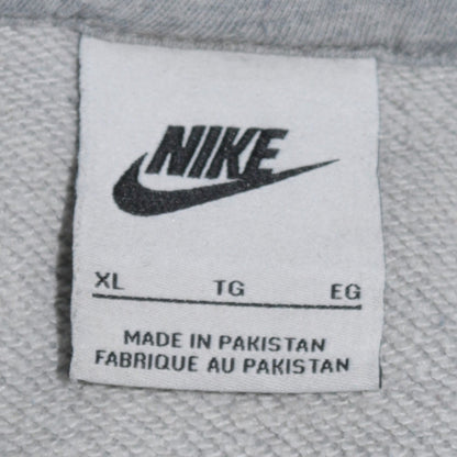 Nike Mens Grey XL Pullover Hoodie Regular Fit Cotton Blend
