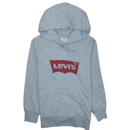 Levi's Mens Grey Pullover Hoodie XS Classic Logo Sweatshirt