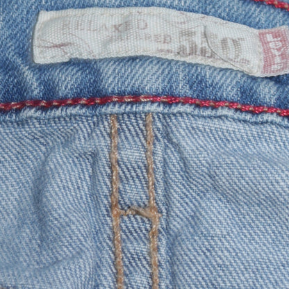 Levi's Womens Blue 550 Relaxed Fit Straight Jeans Size 4 Short