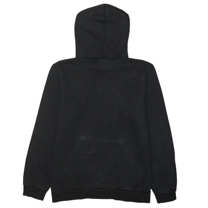 Puma Boys Black Pullover Hoodie 13-14 Years Casual Cotton Blend Logo