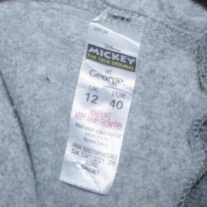 Disney at George Women's Grey Sequin Mickey Sweatshirt UK 12