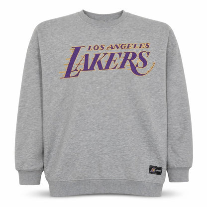 NBA Los Angeles Lakers Grey Women's Small Crew Neck Sweatshirt