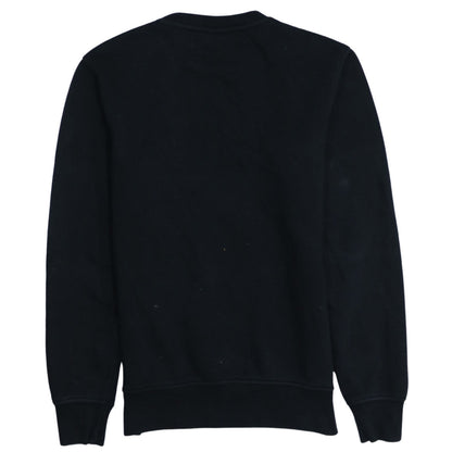Nicce Mens Black XS Logo Crew Neck Pullover Sweatshirt