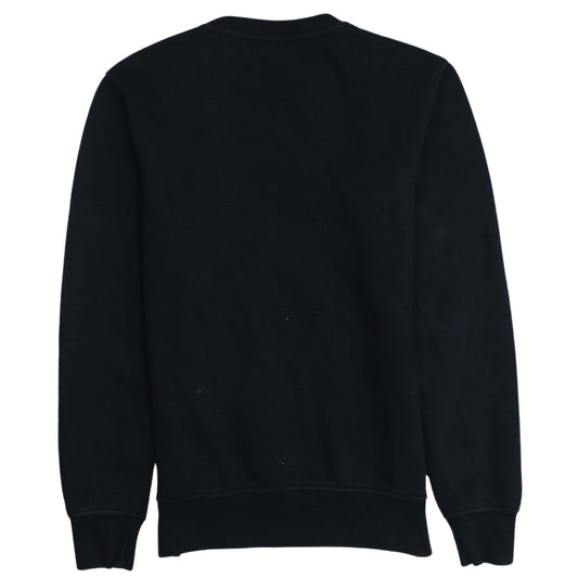 Nicce Mens Black XS Logo Crew Neck Pullover Sweatshirt