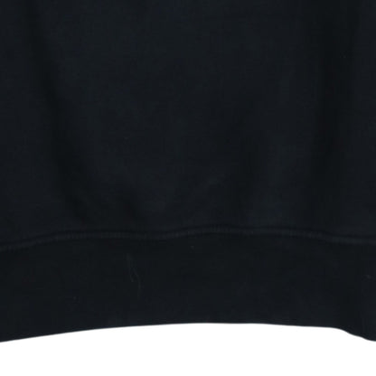 Nicce Mens Black XS Logo Crew Neck Pullover Sweatshirt