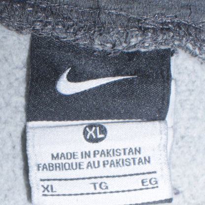 Nike Men's Grey Pullover Hoodie XL Classic Fleece Sportswear