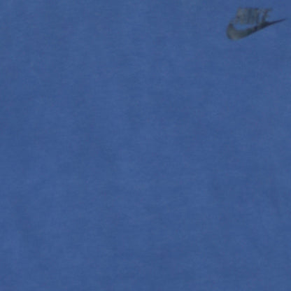 Nike Men's Blue Pullover Hoodie XS Regular Fit Fleece Sportswear