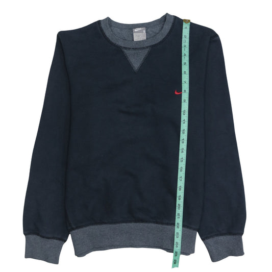 Nike Men's Blue Crew Neck Pullover Sweatshirt Size S