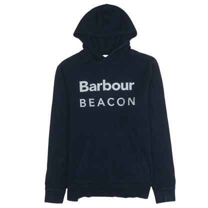 Barbour Beacon Men's Blue Pullover Hoodie Size L