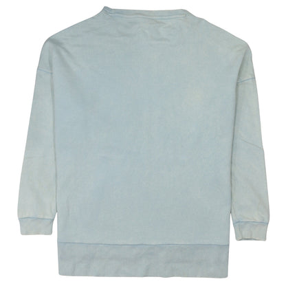 Reebok Women’s Blue Small Pullover Sweatshirt with Pocket