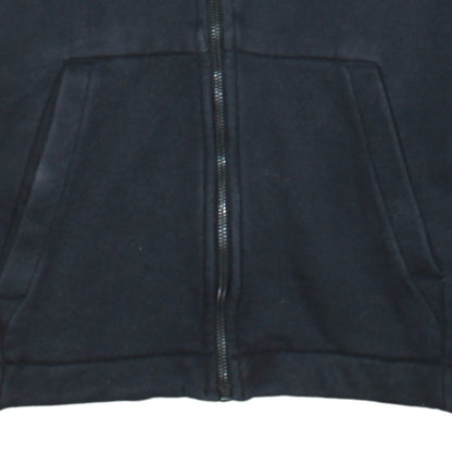 Nike Men's Black Full Zip Hoodie Size M Fleece Sportswear