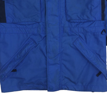 Columbia Men's Blue Waterproof Parka Jacket M Outdoor Hiking