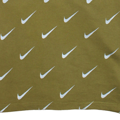 Nike Women’s Green Crew Neck Logo Print Sweatshirt XL