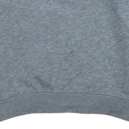 Nike Womens Grey Small Crew Neck Logo Pullover Sweatshirt