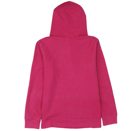 GAP Men's Pink Pullover Hoodie L Fleece Logo Sweatshirt