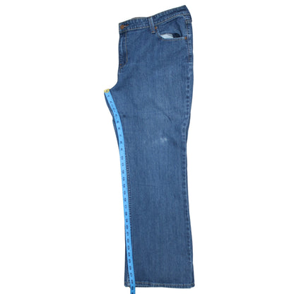 Levi Strauss Women's Blue Low Rise Bootcut Jeans Size 18