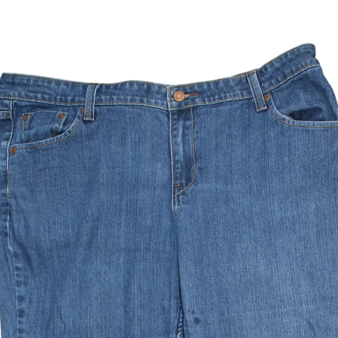 Levi Strauss Women's Blue Low Rise Bootcut Jeans Size 18