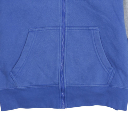 Nike SB Boys Blue Grey Full Zip Hoodie 10-12 Years Cotton Blend