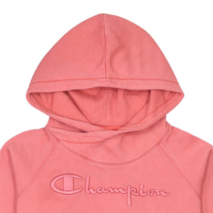 Champion Women's Pink Pullover Hoodie Small Heritage Fit Sweatshirt
