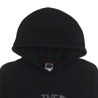The North Face Boys Black XL Pullover Hoodie 100% Cotton Logo Sweatshirt