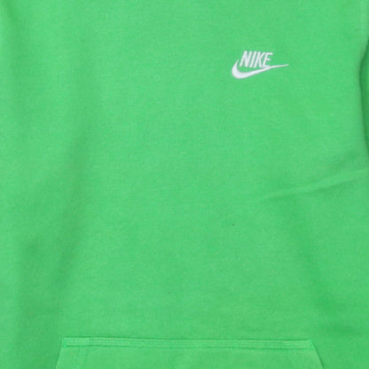 Nike Boys Green Pullover Hoodie XL 158-170cm Cotton Blend Casual Wear